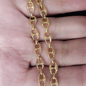 Amazing Textured Puffed Mainer Gucci Chain image 1