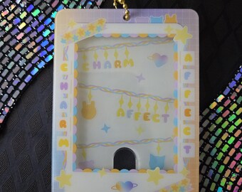 Charm:Affect Photocard & Cheki Holder Keychain