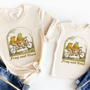 Frog And Toad Shirt, Classic Book Shirt, Cottagecore Aesthetic Shirt, Book Lover Gift, Man I Love Frog Tee, Graphic Shirt, Funny Tshirt