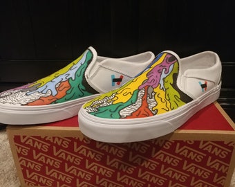 Hand Painted Vans Etsy