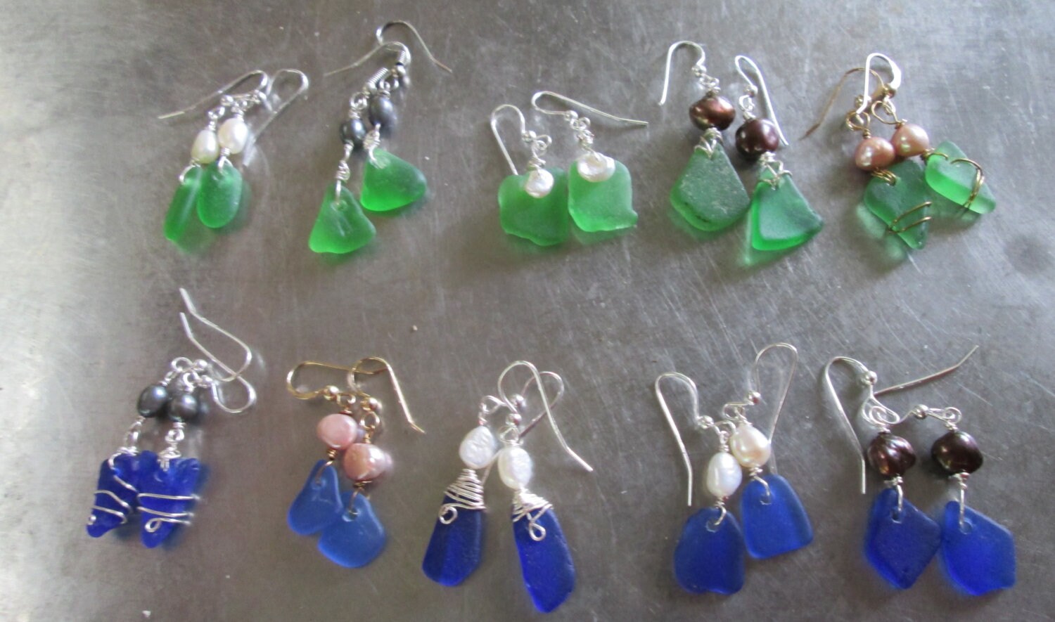 Seaglass jewelry wholesale best sale