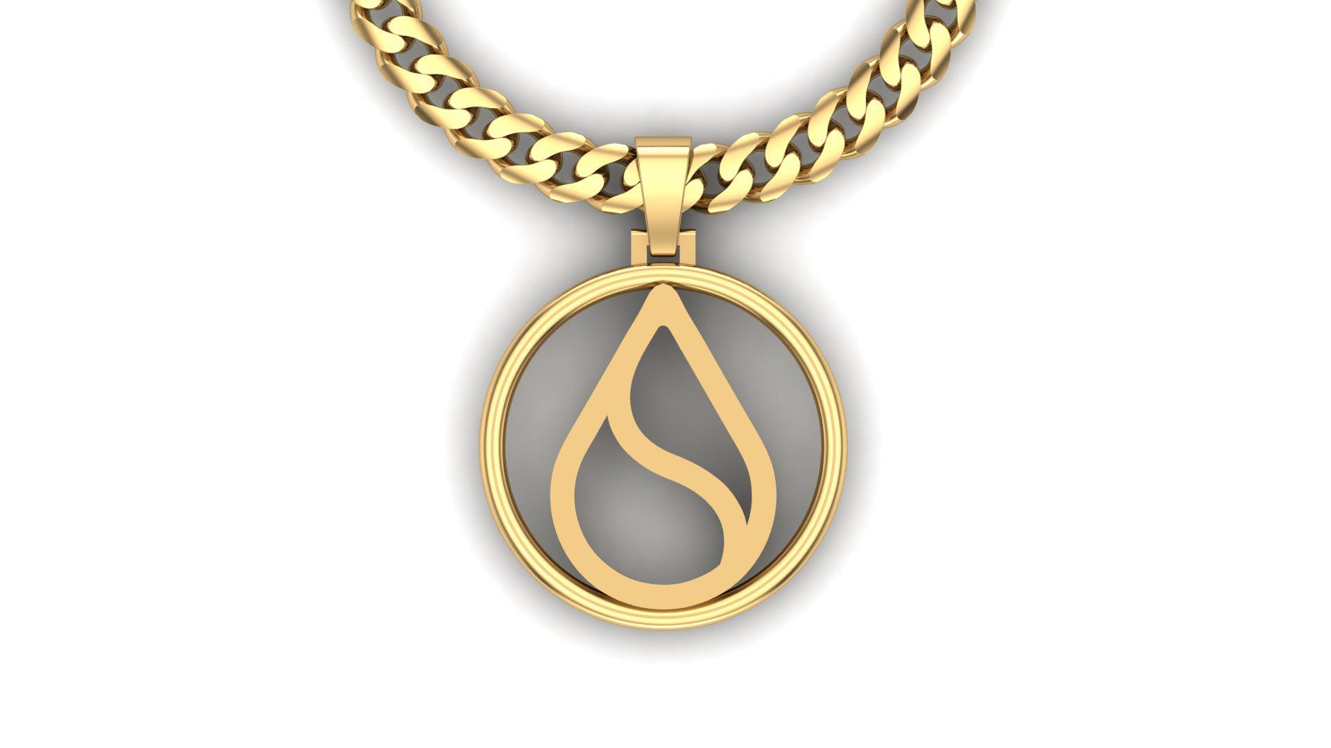 Mysten Labs SUI Pendant *10k/14k/18k White, Yellow, Rose, Green Gold, Gold  Plated & Silver* Cryptocurrency Crypto Defi Web3 Charm Necklace - Etsy