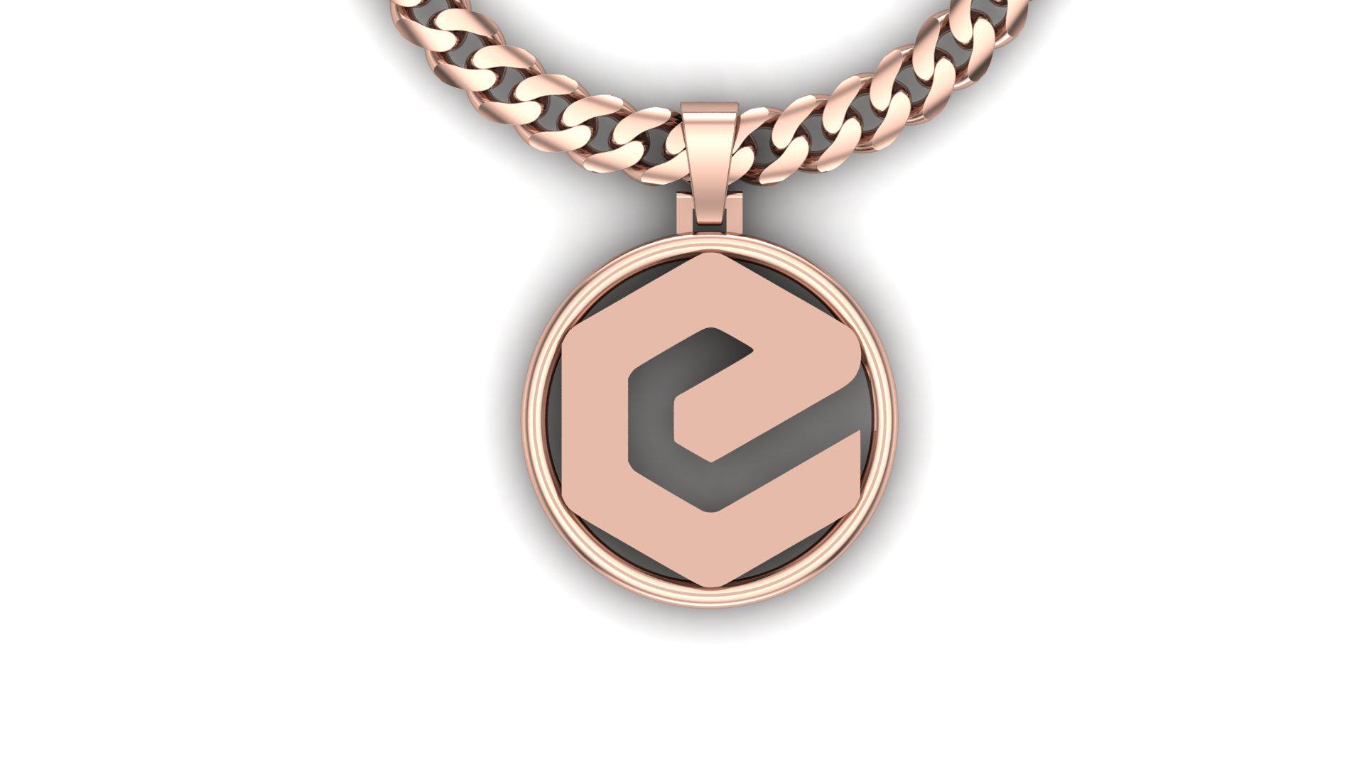 Ecash XEC Pendant *10k/14k/18k White, Yellow, Rose, Green Gold, Gold Plated  & Silver* Cryptocurrency Crypto Defi Web3 Charm Necklace - Etsy