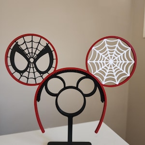 3D Printed Spiderman Mickey Ears – Web-Slinging Fan Favorite!