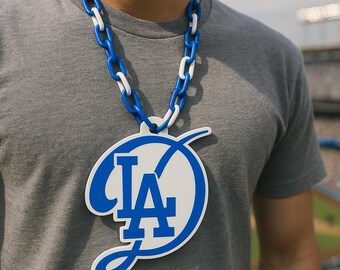 LA Dodgers City Connect Swag Chain – 3D Printed Fan Gear