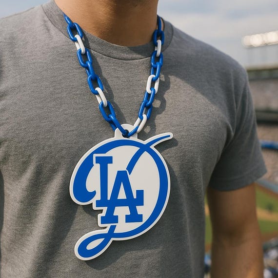 LA Dodgers City Connect Swag Chain – 3D Printed Fan Gear - Etsy