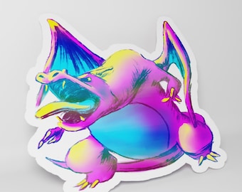 Vinyl CMYK Charizard Sticker