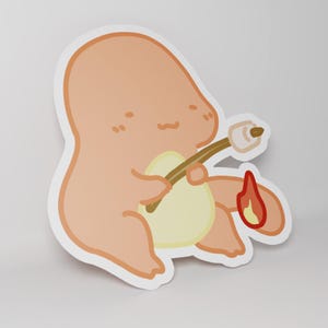 Vinyl Charmander Sticker