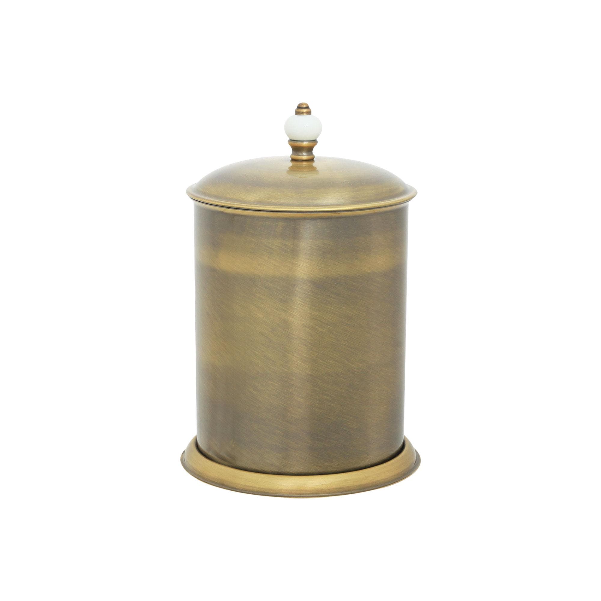 Antique Brass Trash Can, Luxury Trash Bin, for Bathroom Kitchen and ...