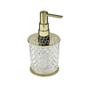 Glass Liquid Soap Dispenser