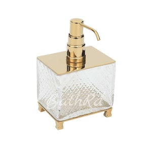 Stylish Glass Soap Dispenser
