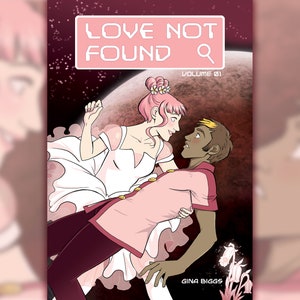 Love Not Found Vol.1 - GRAPHIC NOVEL - SciFi, Romance, Drama, Comics, Comic Books