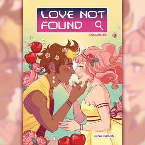 Love Not Found Vol.3 - GRAPHIC NOVEL - SciFi, Romance, Drama, Comics, Comic Books