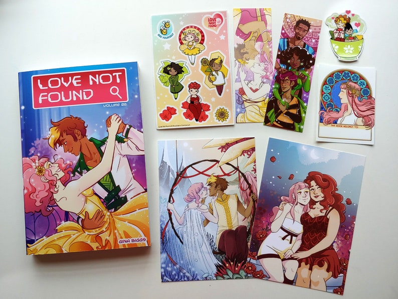 Love Not Found Vol.2 SIGNED Artist Edition  GRAPHIC NOVEL image 1