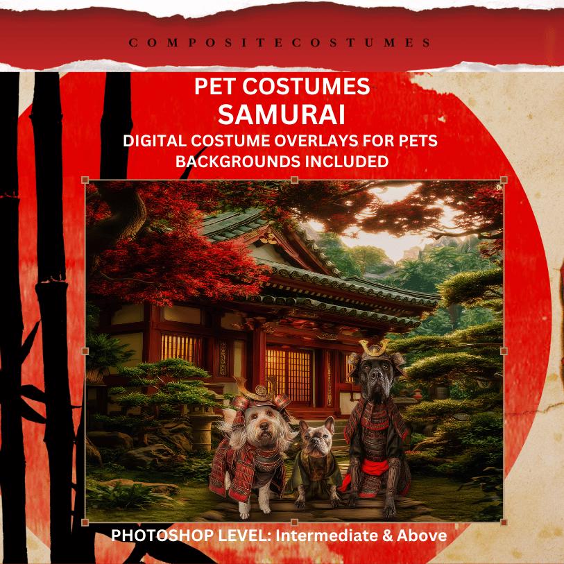 Dog Samurai Costume