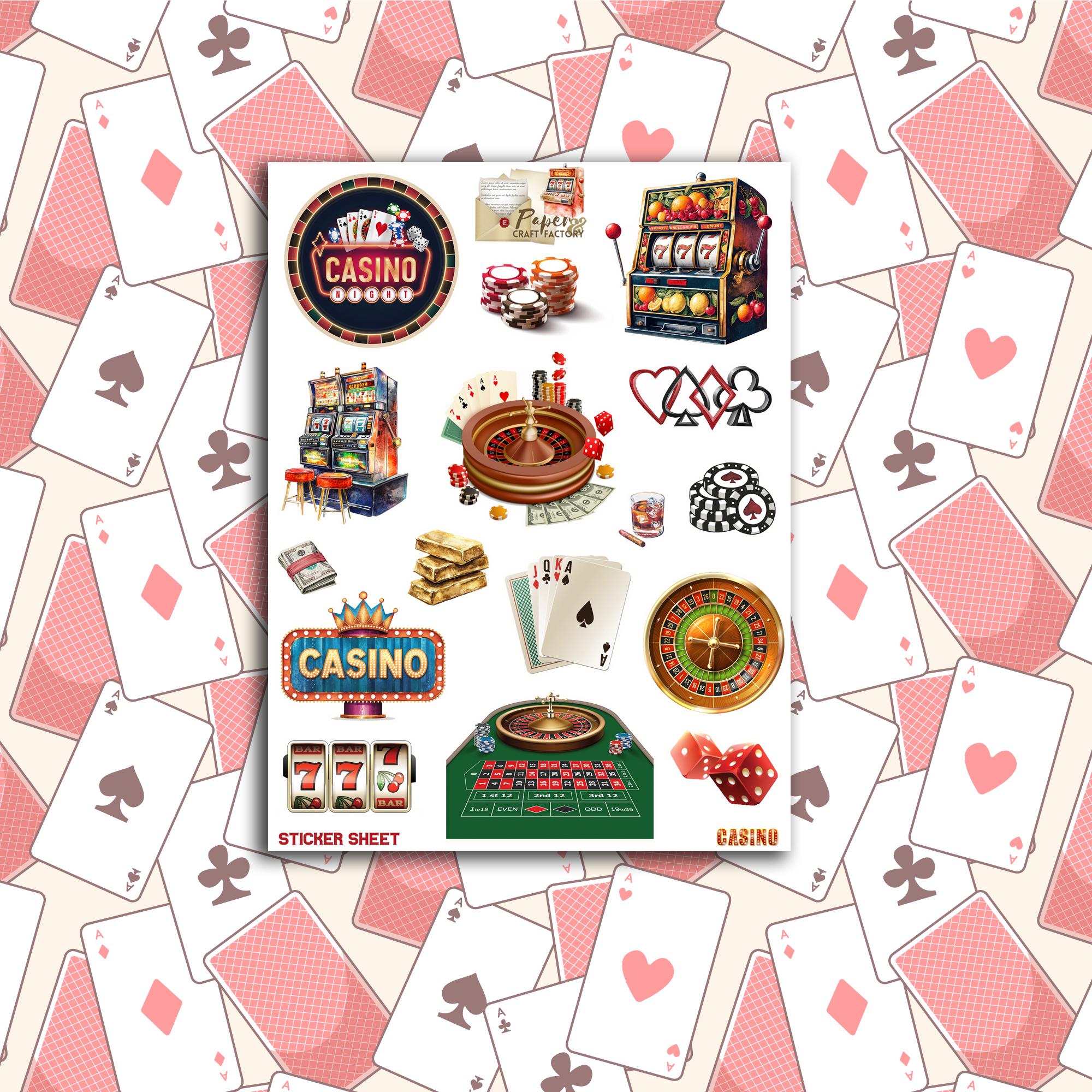 Lot De 50 Autocollants Vinyle - Motifs Cartes De Poker, Imperméables, Pour Voiture, Skate, Ordinateur...