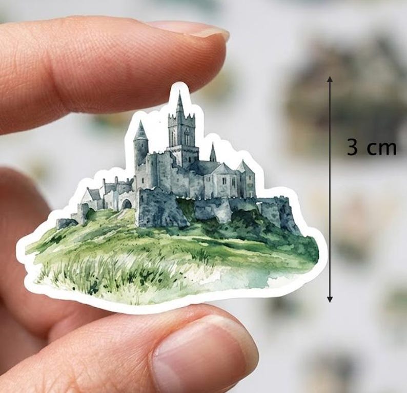 Sheets of Ireland & Scotland self-adhesive stickers: perfect for a photo album, travel journal... image 4