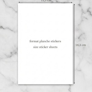 Sheets of Ireland & Scotland self-adhesive stickers: perfect for a photo album, travel journal... image 8