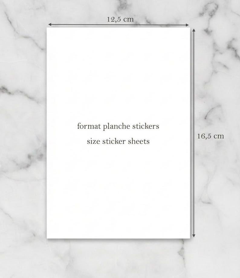 Sheets of Ireland & Scotland self-adhesive stickers: perfect for a photo album, travel journal... image 8