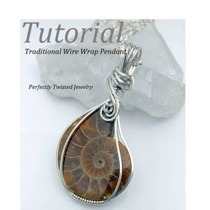DIY Wire Wrapping TUTORIAL Cabochon Pendant Square Wire Wrap Wire Jewelry Pattern, Perfectly Twisted Jewelry,  Perfectly Twisted Jewelry