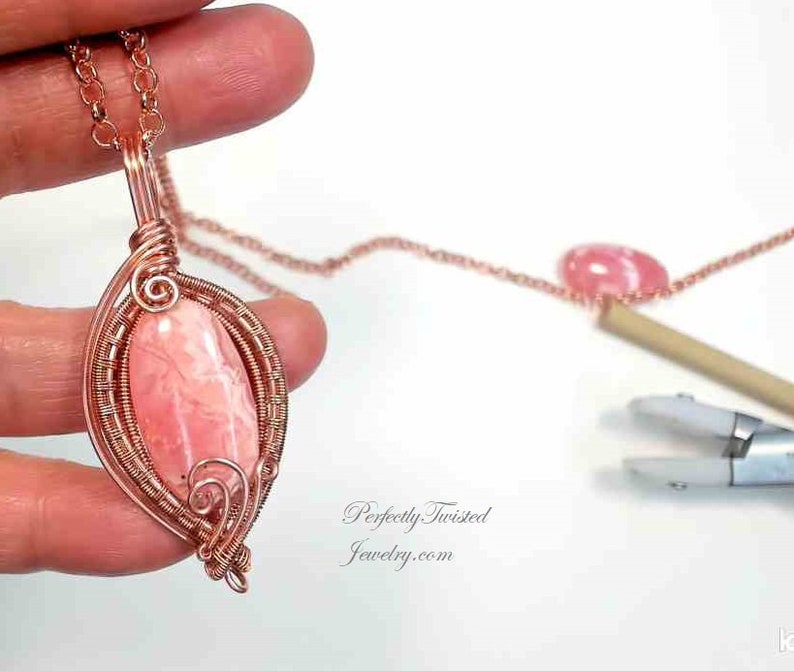 TUTORIAL forEvermore, Reversible Wire Weaved Pendant TUTORIAL by Perfectly Twisted Jewelry DIY Wire Wrapped Jewelry image 6