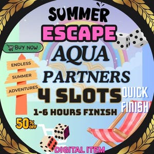 4 Slots Mono Go! Aqua Partners  on  July 08, 2025 ) Fulll Carry 1-6hrs SERVICE! Reserve Yours Now!