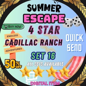 MoGo 4 Star  |Star Wars |  Cadillsc Ranch -sticker -set  16  | 1 piece| Quick Send