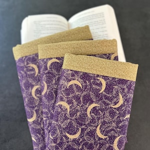 Fantasy Moon Padded Fully Lined Book Sleeve, E-Reader Sleeve, Tablet Sleeve- Blue  - 3 sizes