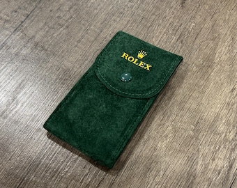 Rolex Service Rolex Leather Pouch Authentic Rolex Case Leather