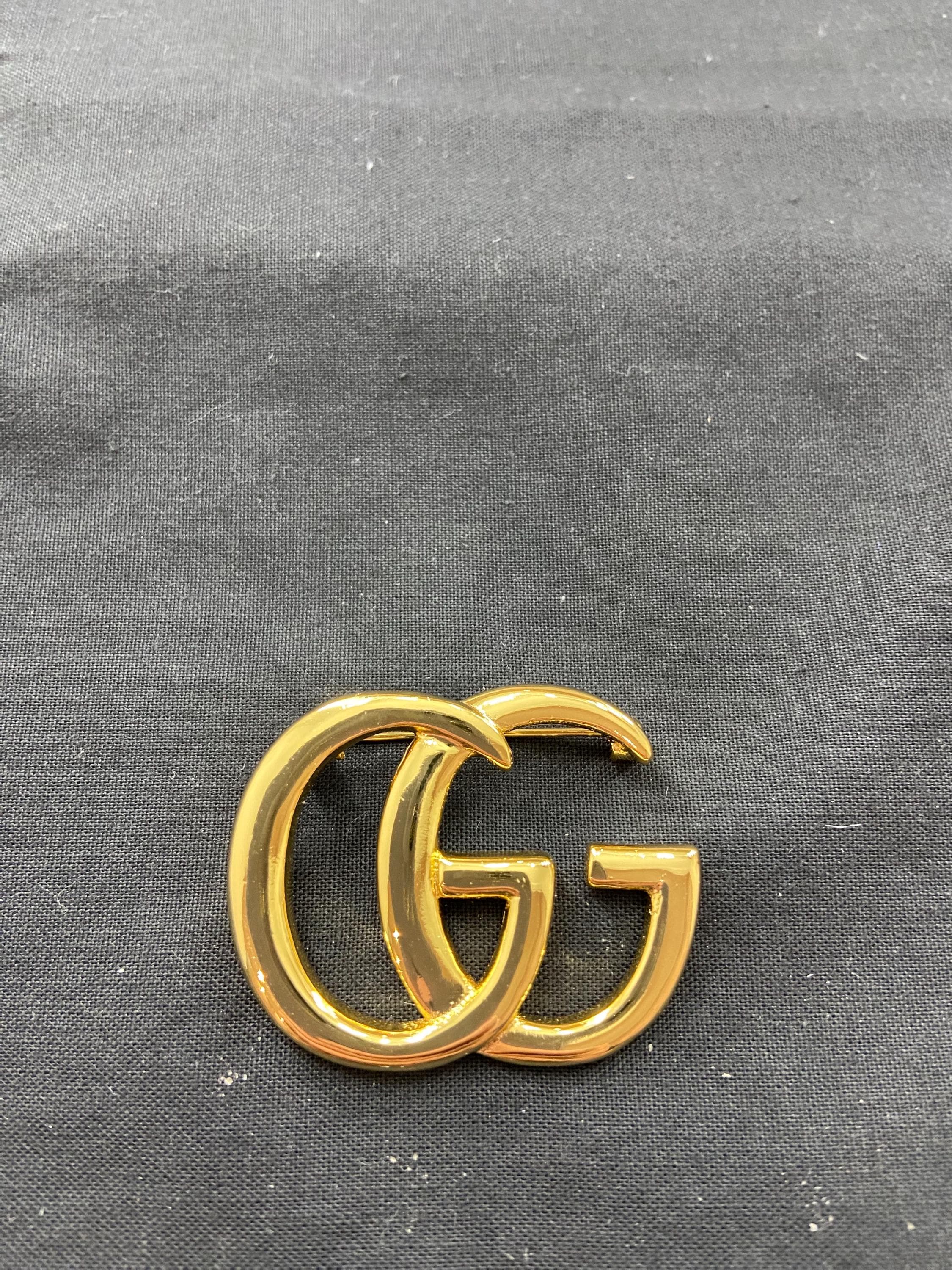 Gucci Brooch Gg - Etsy