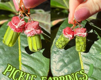 Pickle Earrings