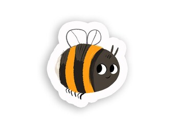 Bumble Bee Vinyl Sticker, Science Gift