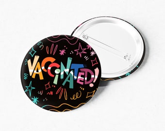 Presente para profissional de saúde Pin de vacina Distintivo de vacinação Pin de vacinação Orgulho da vacina Pin de saúde Pin médico Presente de vacina Pin de imunização