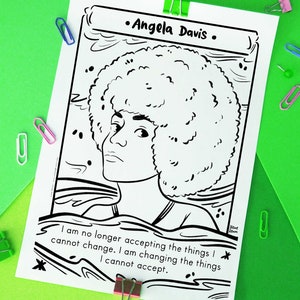 Angela Davis Coloring Page Printable - Il 300x300.5757056363 6m3u 