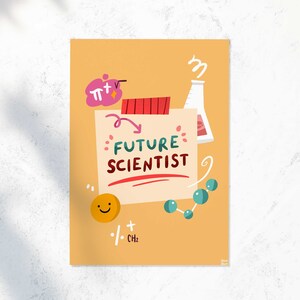 Science Poster Classroom Printable Wall Art Inspirational Wall Art STEM ...
