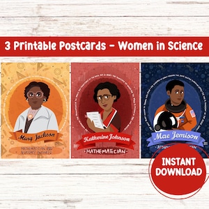 Cartoline stampabili, Jemison, Jackson, Johnson
