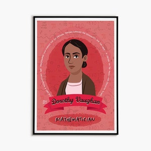 Dorothy Vaughan poster donne nella scienza