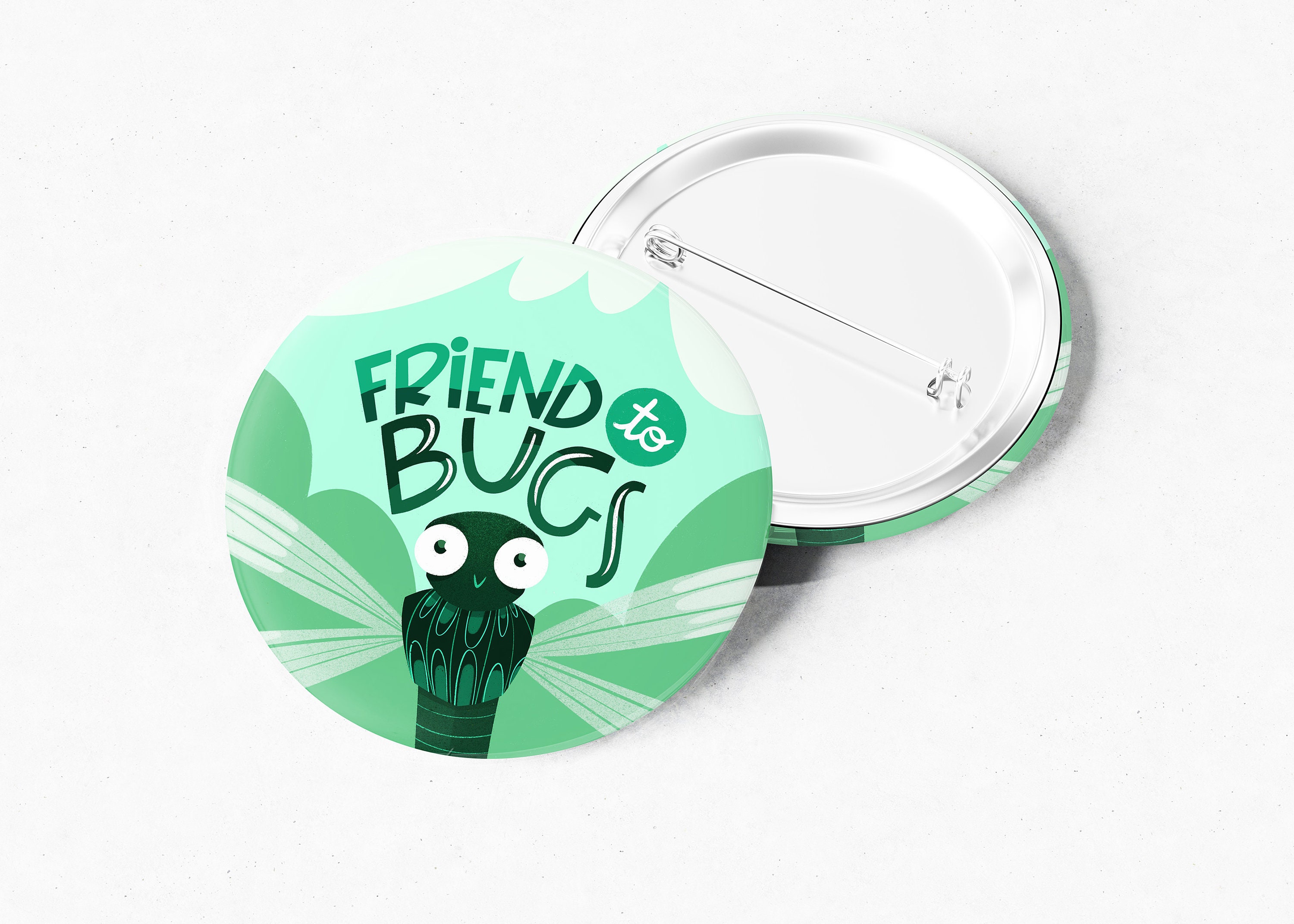 Dragonfly Pin: Friend to Bugs Brooch