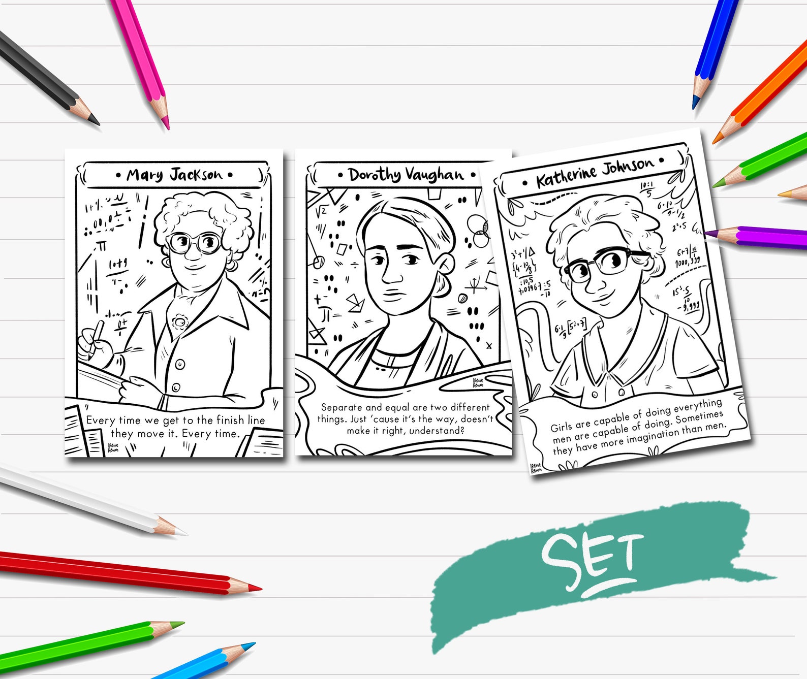 ireneagh Hidden Figures - Women in Science