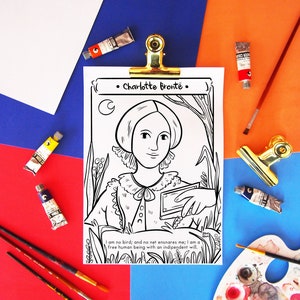 Women History Month Downloadable Coloring Pages