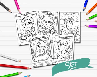 Women History Month, Printable Coloring Pages, Influential Women in History, Teacher Resouces, Coloring Sheets, International Women's Day