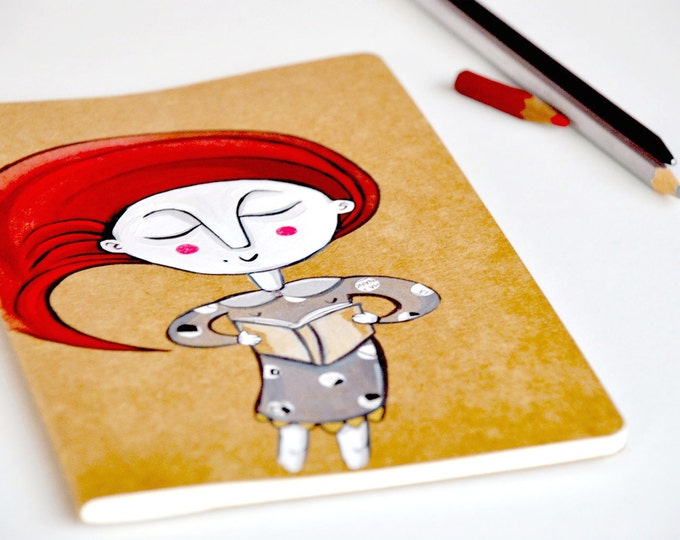 Moleskine Journal Reading a Book Etsy