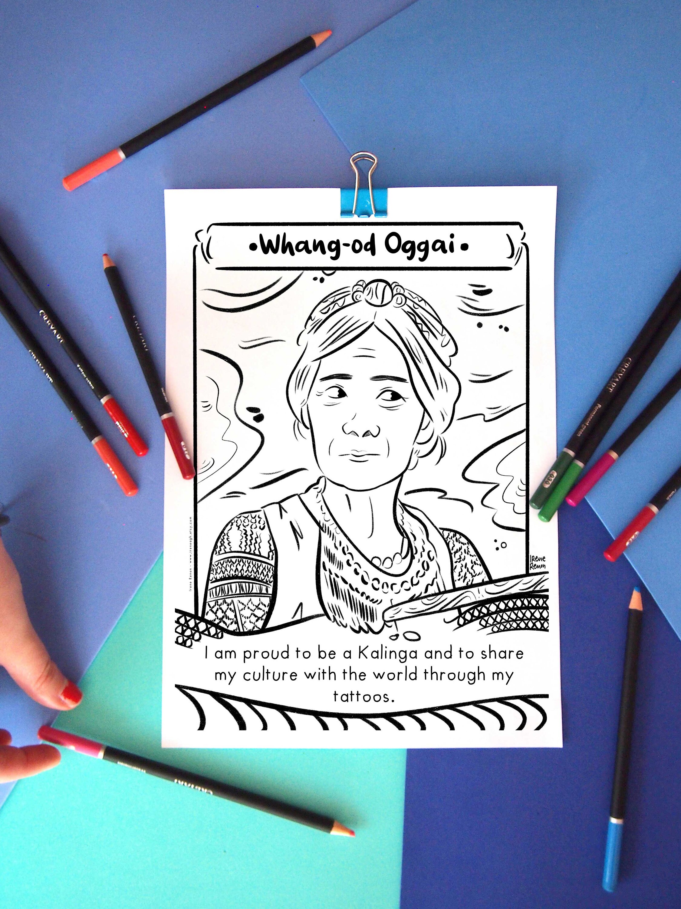 AAPI Heritage Month Coloring Pages: Historical Portraits (digital ...