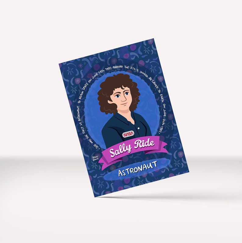 SALLY RIDE Women In Science Printable Art Digital Download Etsy Canada SALLY RIDE Women In Science Printable Art Digital Download Etsy Canada