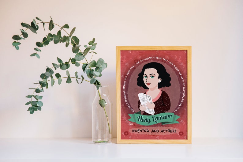 Hedy Lamarr Teacher Gift