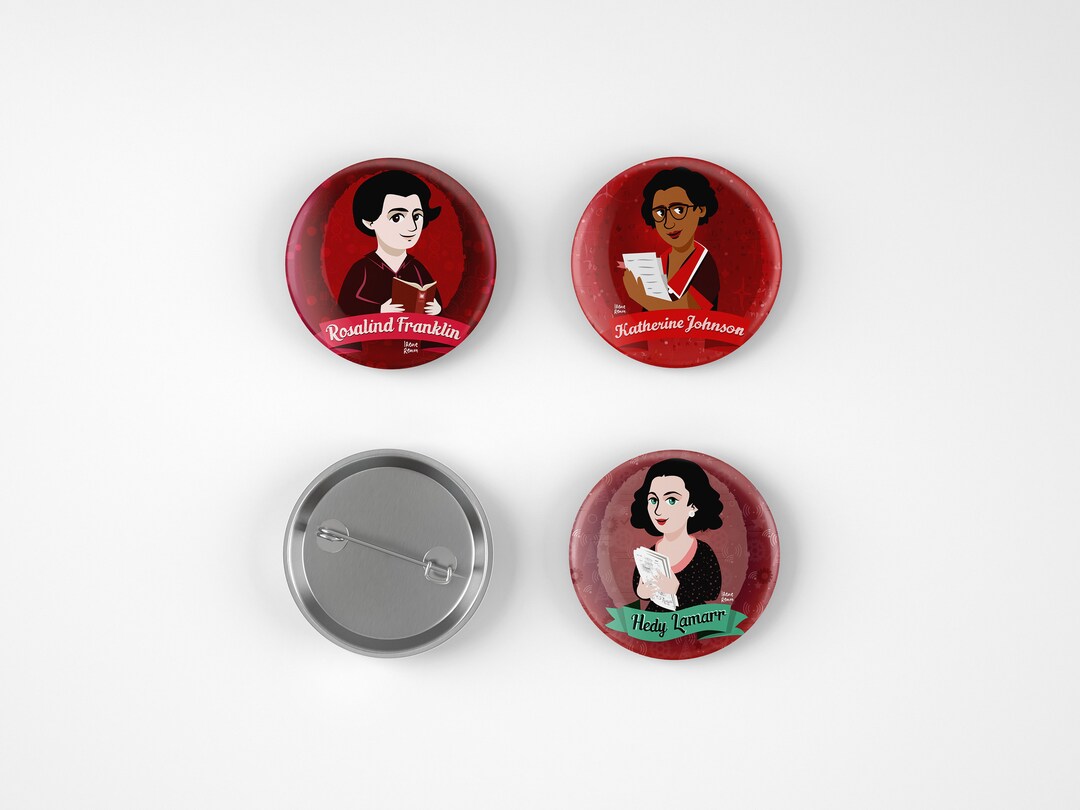 Female Scientist Women in STEM Hedy Lamarr Rosalind Franklin Katherine ...