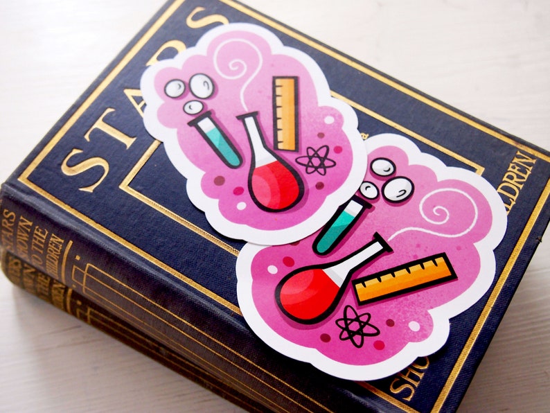 Cute Science Vinyl Sticker, Scientist Gift - Etsy