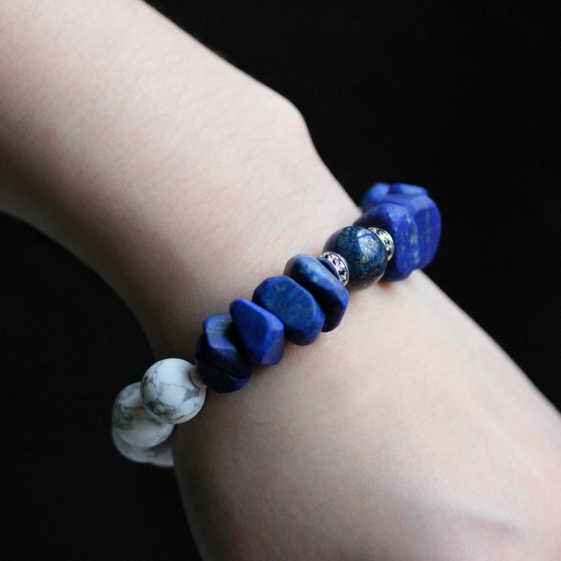 etsy lapis lazuli bracelet