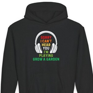 grow a garden Roblox shirt black kids hoodie