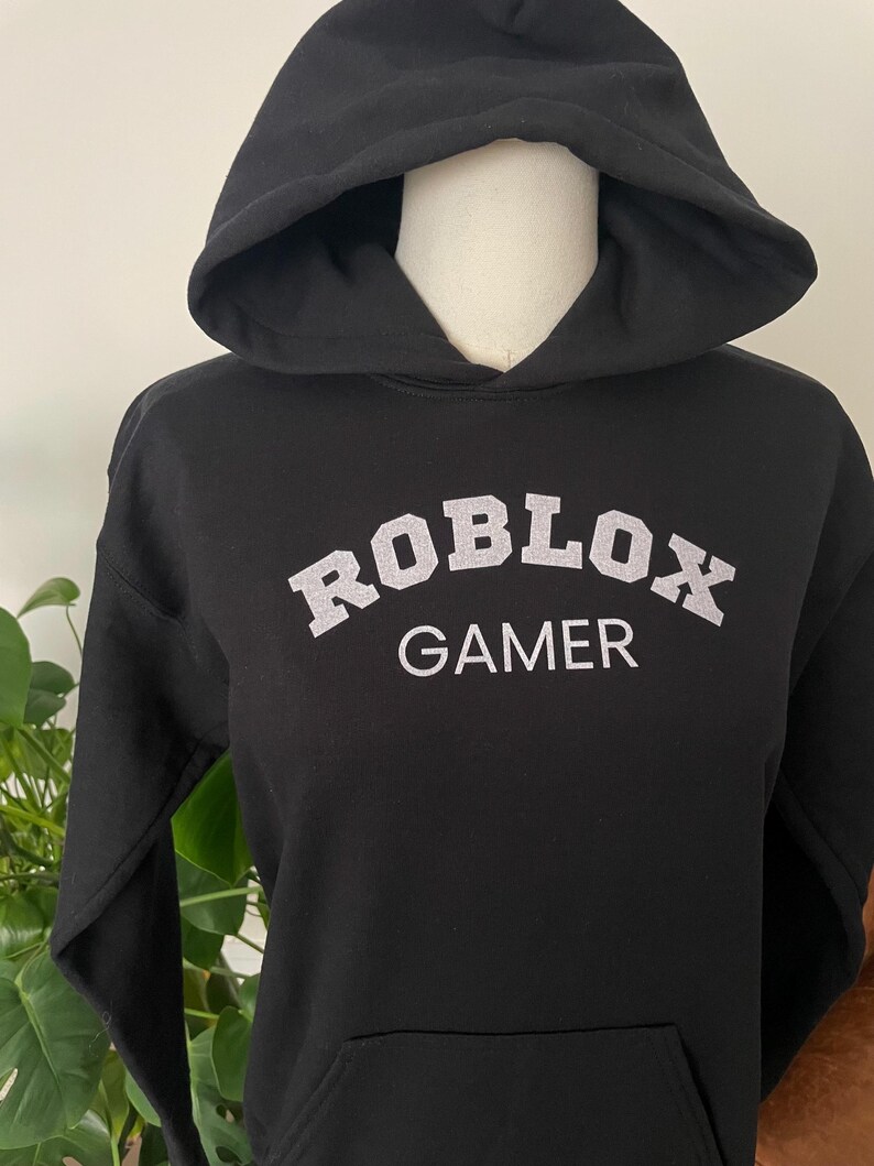 roblox shirt roblox kids hoodie black sweatshirt